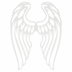 Skrzydełka skrzydła anielskie BIAŁE anioł duże