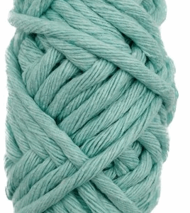 Sznurek bawełniany skręcany MIĘTOWY 10m 5mm