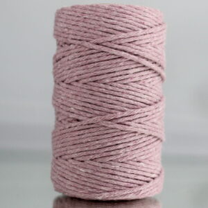 Sznurek bawełniany skręcany WRZOSOWY 60m 2mm