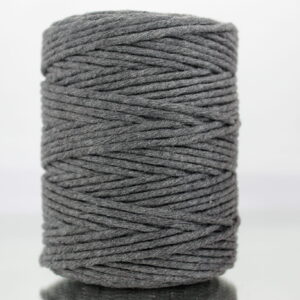 Sznurek bawełniany skręcany GRAFIT 100m 3mm