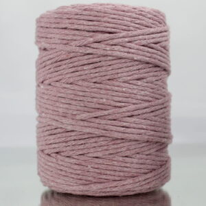 Sznurek bawełniany skręcany WRZOSOWY 100m 3mm