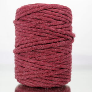 Sznurek bawełniany skręcany BORDOWY 50m 5mm