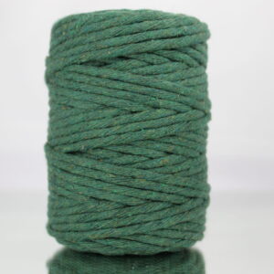 Sznurek bawełniany skręcany ZIELONY  50m 5mm