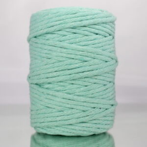 Sznurek bawełniany skręcany MIĘTOWY 50m 5mm
