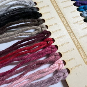 Próbnik sznurki skręcane 3mm 24 kolory