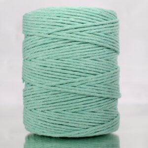 Sznurek bawełniany skręcany 150m 2mm MIĘTOWY