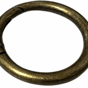 Antyczne złoto kółko otwierane szekla 20mm