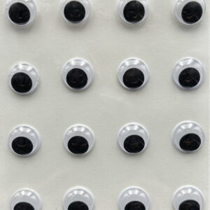 Ruchome oczy oczka samoprzylepne 15mm