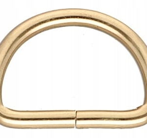 Półkole metalowe do torebki breloka 20mm 10sztuk