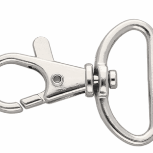 Karabińczyk metalowy 25 mm rybka 6