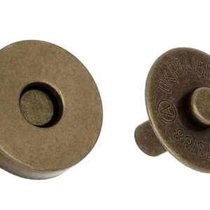 Zapięcie magnetyczne 18/18 mm stare złoto