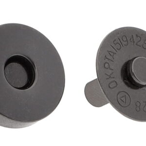 Zapięcie magnetyczne 18/18 mm czarny nikiel