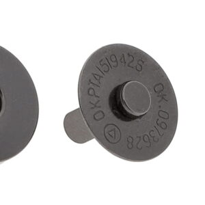 Zapięcie magnetyczne 18/18 mm czarny nikiel