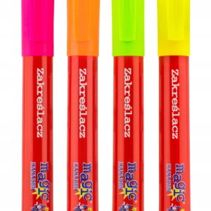 Zakreślacz kolorowy 4 kolory Magic