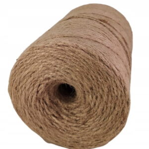 Sznurek jutowy ozdobny naturalny juta 1000m