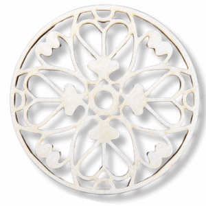 Drewniana podkładka podkładki podstawka pod kubek decoupage ze sklejki 1szt