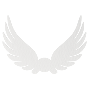 Skrzydełka skrzydła anielskie BIAŁE anioł