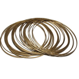 Obręcz metalowa do łapaczy snów makramy kółko złote 8cm