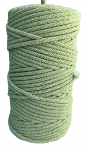 WAS Sznurek bawełniany z rdzeniem 100m 5mm - oliwkowy WAS