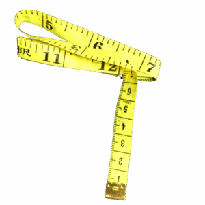 Centymetr krawiecki nieścieralny 150cm