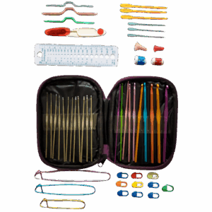 Zestaw do szydełkowania szydełka 50szt akcesoria