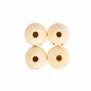 Główki drewniane korale koraliki do aniołków buźki