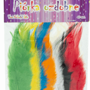 Piórka pióra mix ozdobne dekoracyjne lotki