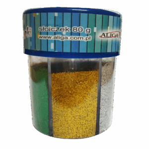 Brokat sypki kolorowy dekoracyjny ozdobny pyłek