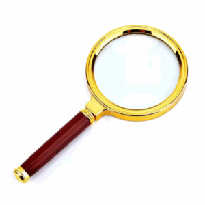 Lupa klasyczna szkło powiększające ręczna soczewka