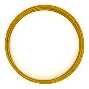 Drucik aluminiowy karbowany złoty