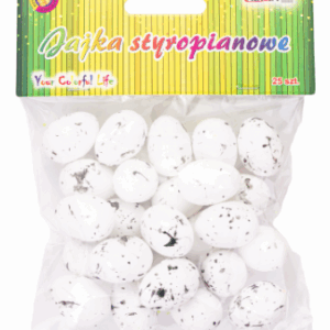 Jajka styropianowe nakrapiane