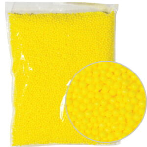 Kulki styropianowe żółte