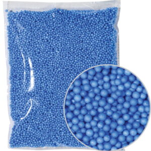 Kulki styropianowe niebieskie