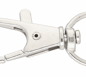 Karabińczyk metalowy 20/39l mm rybka 3