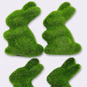 Króliczki flokowane 4szt.