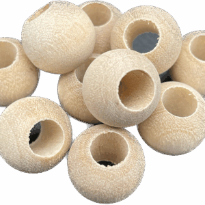 DUŻY OTWÓR Korale koraliki drewniane z dużym otworem 12mm DUŻY OTWÓR