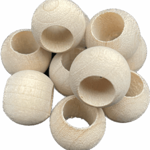 DUŻY OTWÓR Korale koraliki drewniane z dużym otworem 14mm DUŻY OTWÓR