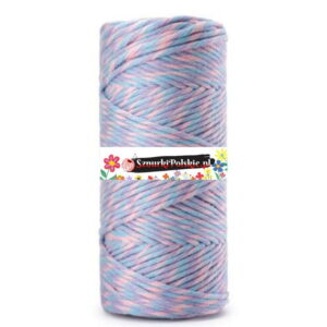 Sznurek bawełniany skręcany twist GUMA BALONOWA 50m 2mm