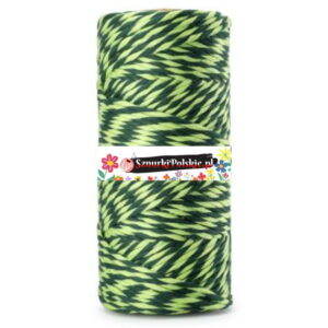 Sznurek bawełniany skręcany twist LIMONKA-BUTELKA 100m 3mm