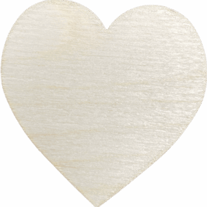 Serce drewniane serduszko 5cm sklejka ozdoba