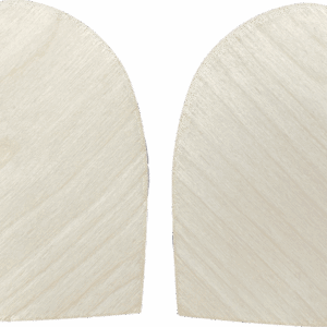 Serce drewniane serduszko z dziurą 15cm sklejka