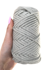 WAS Sznurek bawełniany z rdzeniem oliwkowy 50m 5mm WAS