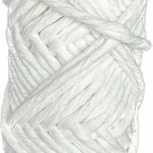 Sznurek bawełniany skręcany BIAŁY 20m 3mm