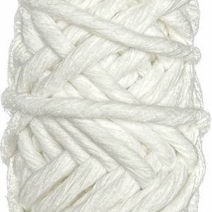 Sznurek bawełniany skręcany BIAŁY 10m 5mm