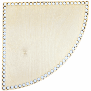 Baza dno do koszyka spód sklejka łuk szydełko 30cm