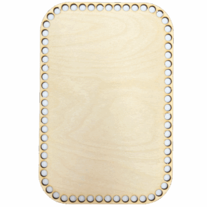 Baza dno do koszyka spód sklejka 30x20 cm szydełko