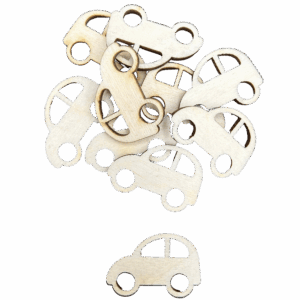 Scrapki drewniane auta samochód auto sklejka 10szt