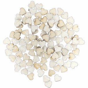 Serce drewniane serduszka 1cm sklejka ozdob 100szt
