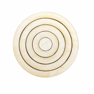 Drewniana obręcz koło mini obręcze łapacz snów 4sz
