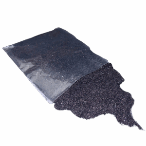 Brokat sypki czarny pył dekoracyjny do farb 500g